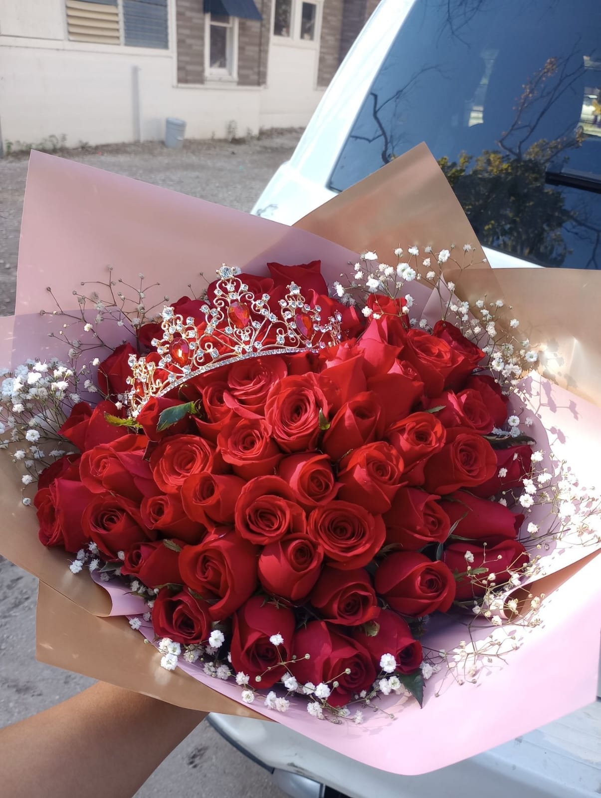 Decorative Large Flower Crown